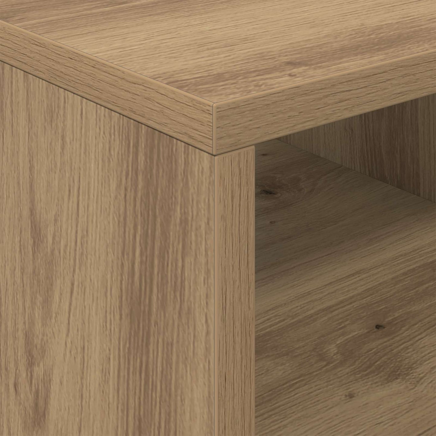 TV Cabinet 102 x 37.5 x 52.5 cm Artisan Oak Engineered Wood