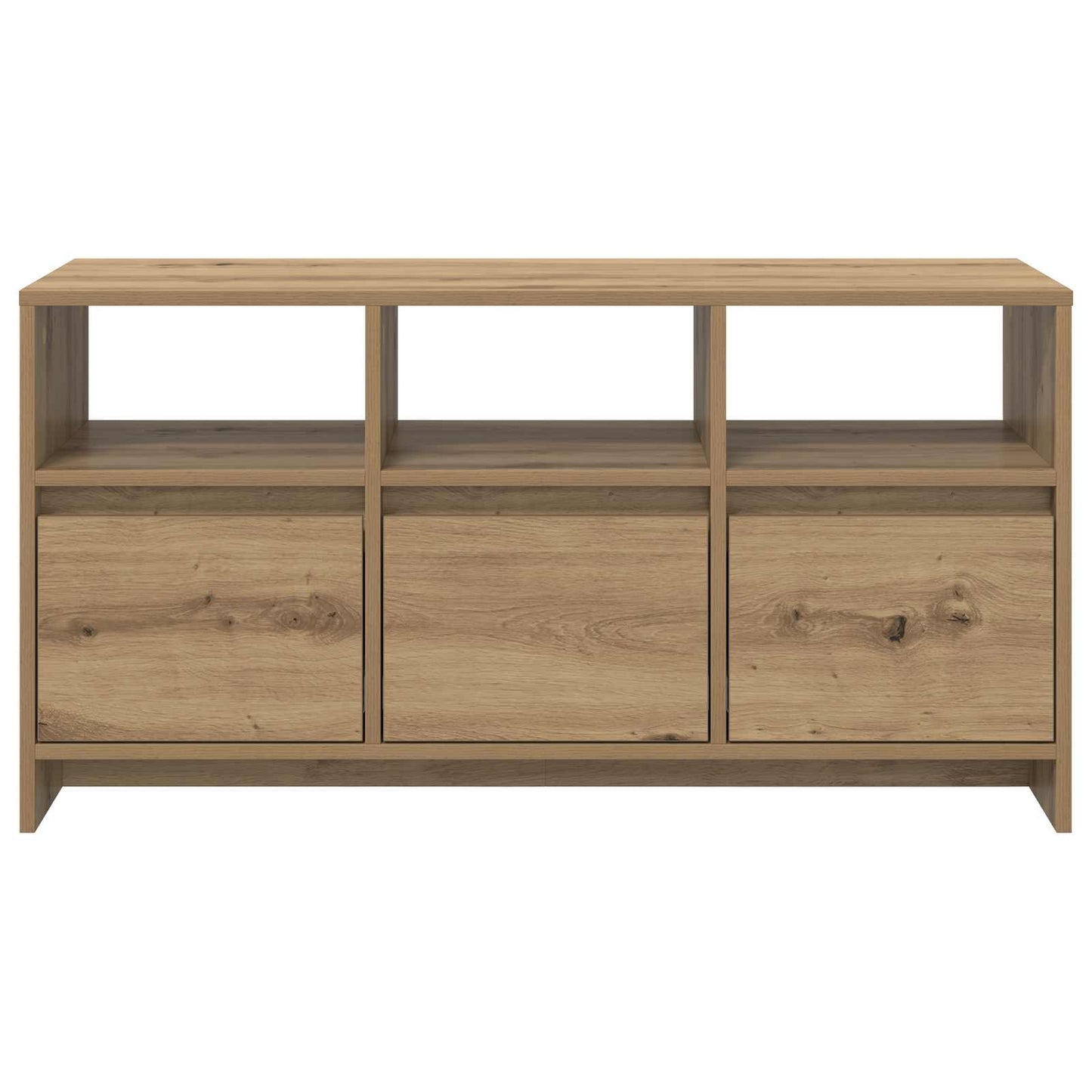 TV Cabinet 102 x 37.5 x 52.5 cm Artisan Oak Engineered Wood