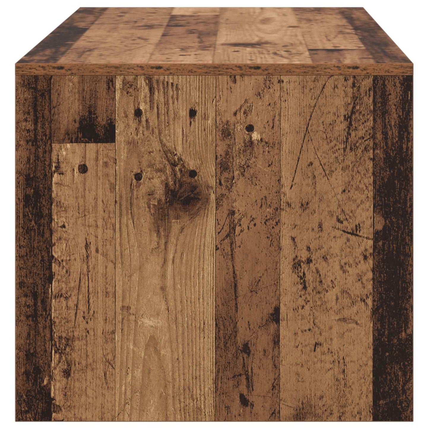Coffee Table Oak Wood 102 x 50 x 45 cm Engineered Wood