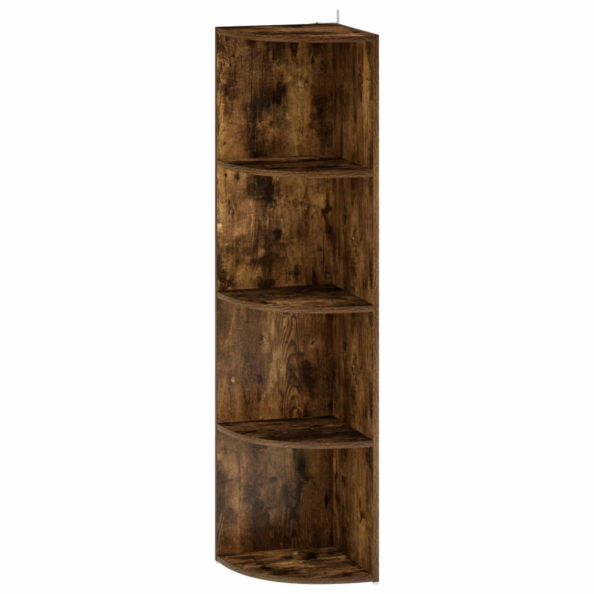 Corner Shelf 4-Tier 31.5 x 31 x 130 cm Engineered Wood