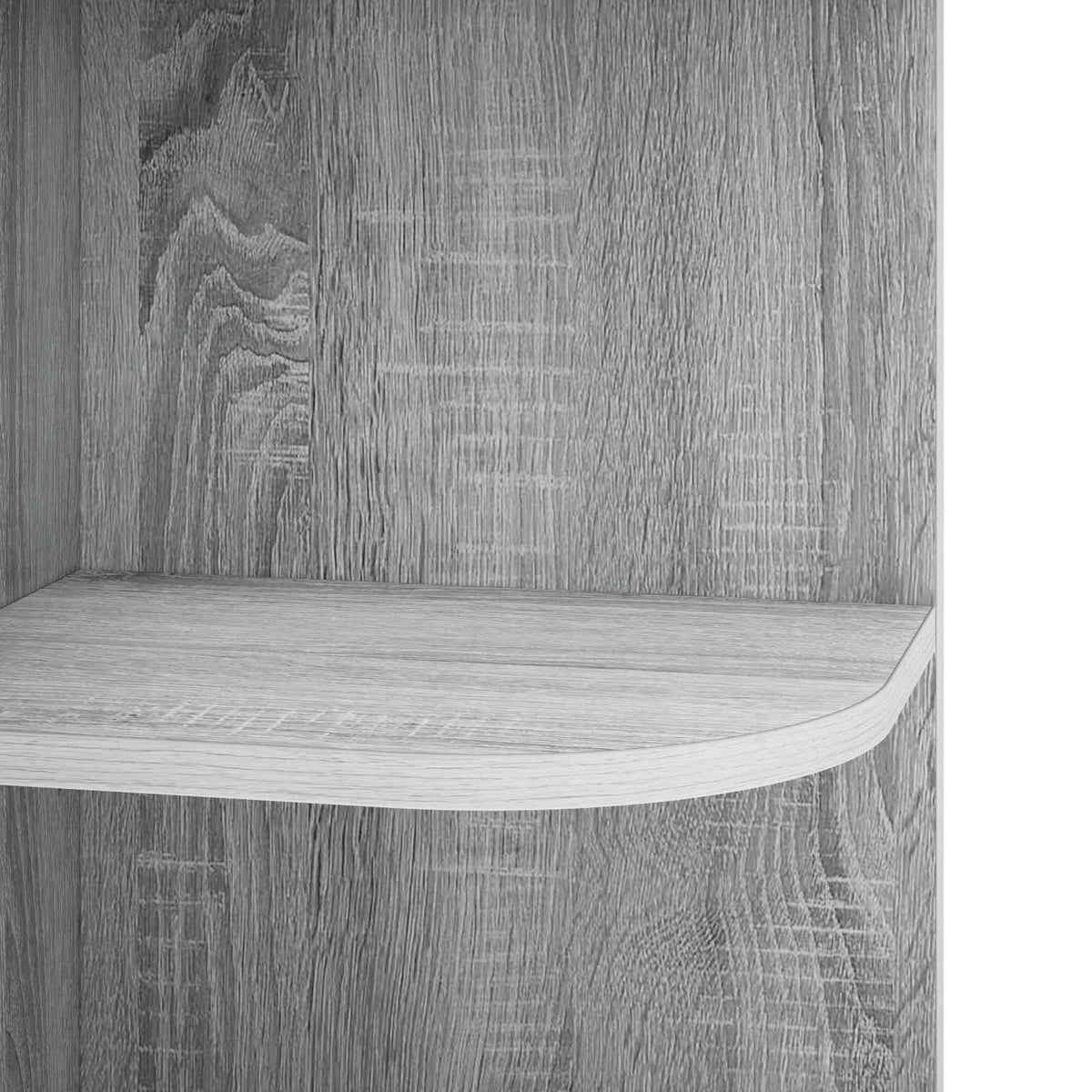 Corner Shelf 4-Tier 31.5 x 31 x 130 cm Engineered Wood