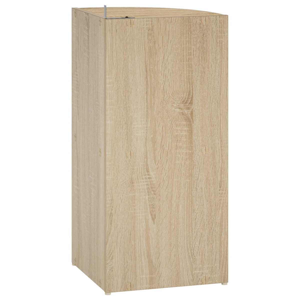 Corner Shelf 2-Tier 31.5 x 31 x 66 cm Engineered Wood