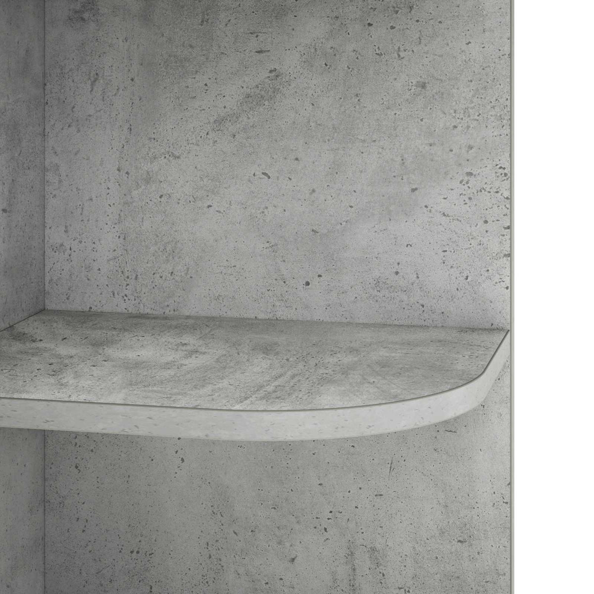 Corner Shelf 2-Tier 31.5 x 31 x 66 cm Engineered Wood