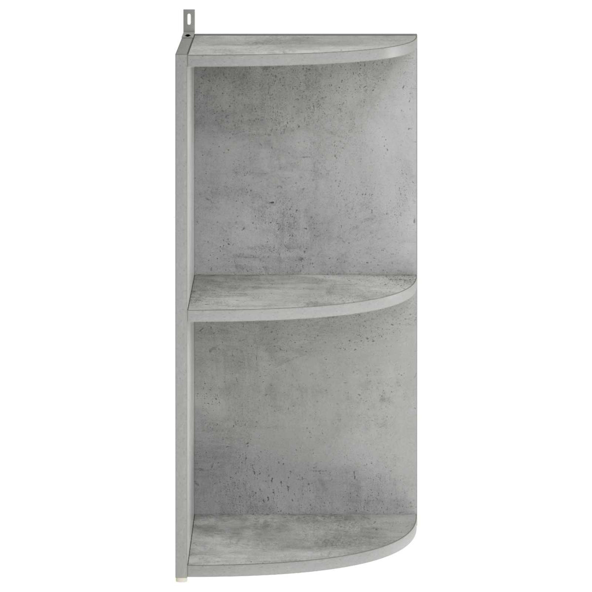 Corner Shelf 2-Tier 31.5 x 31 x 66 cm Engineered Wood