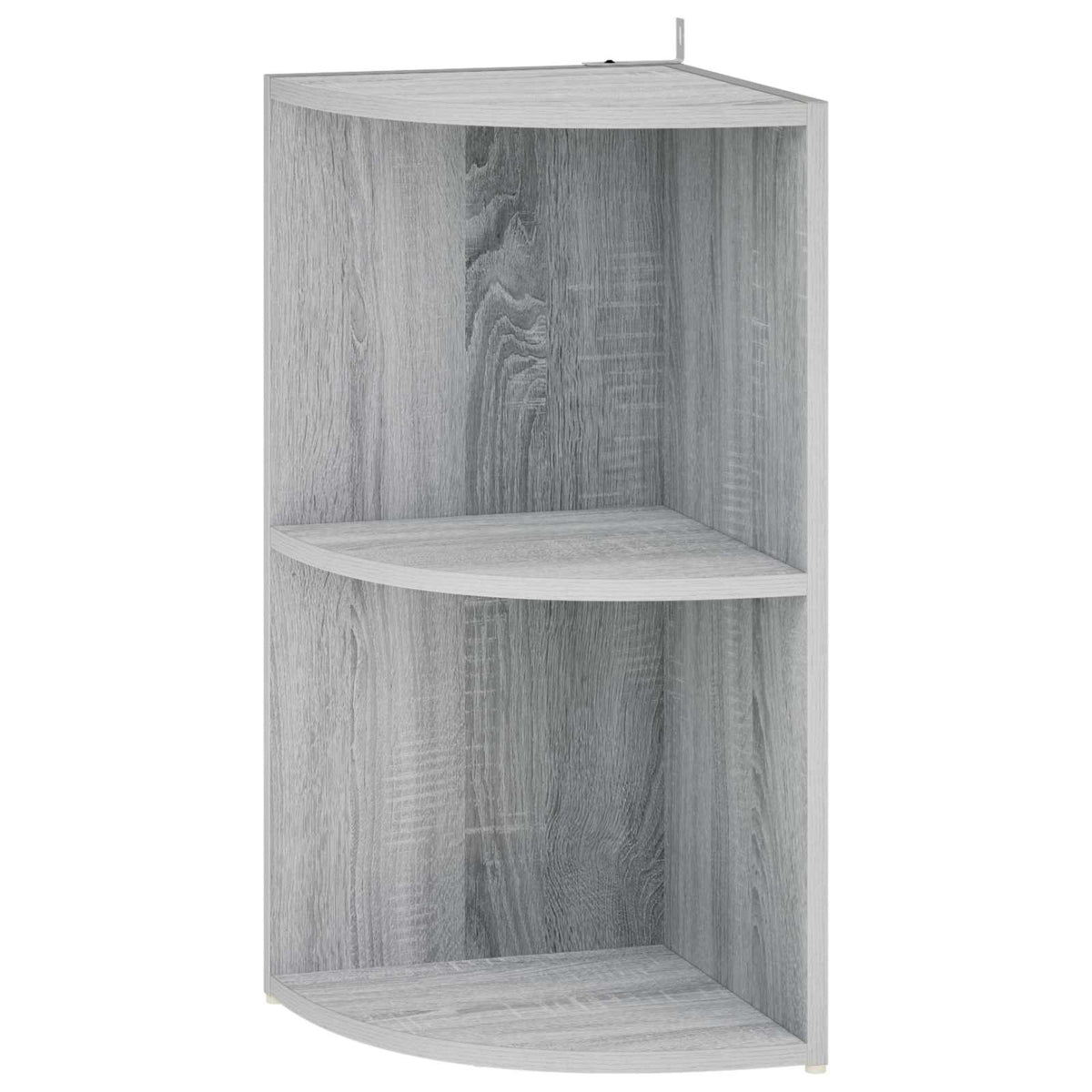 Corner Shelf 2-Tier 31.5 x 31 x 66 cm Engineered Wood