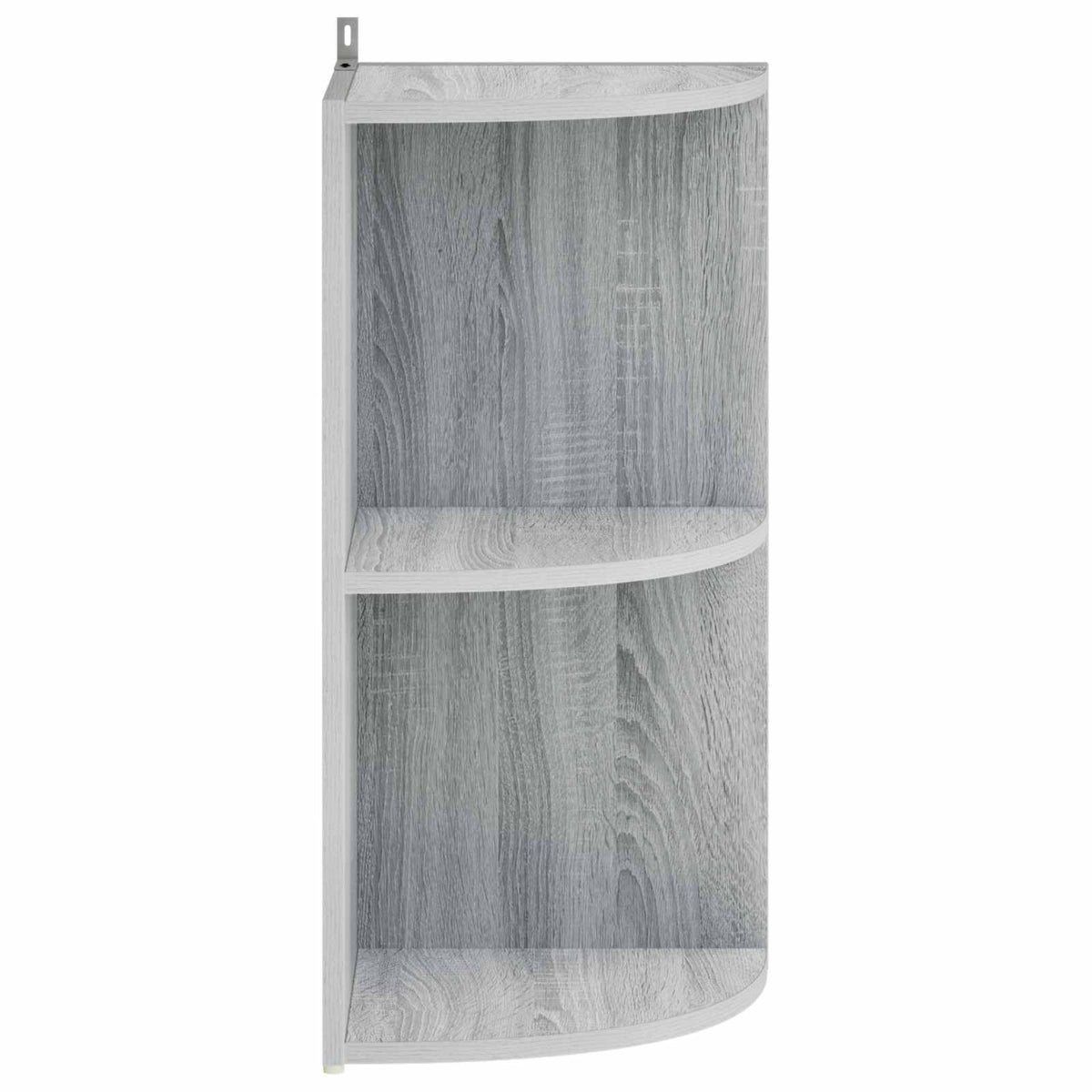 Corner Shelf 2-Tier 31.5 x 31 x 66 cm Engineered Wood