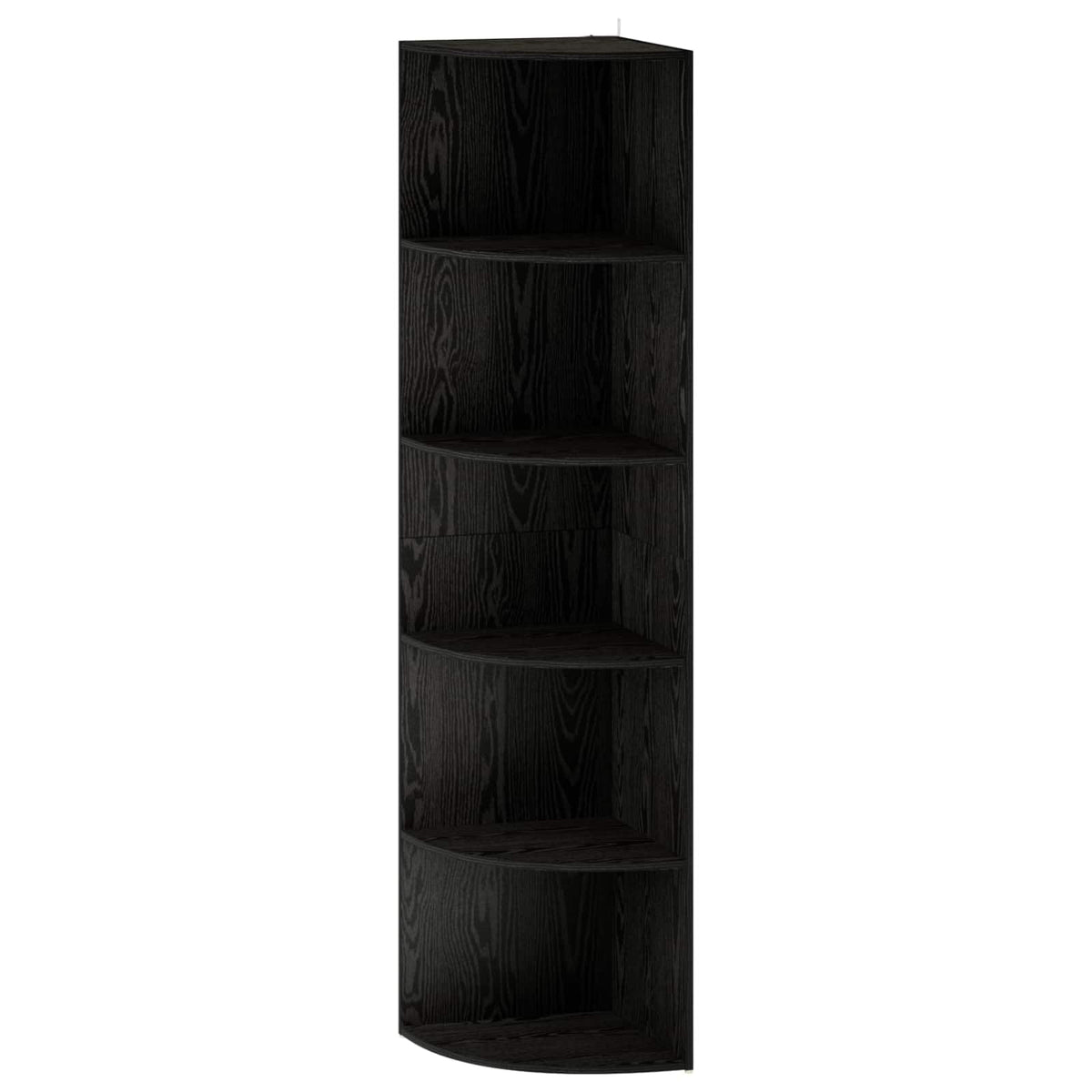 Corner Shelf 5-Tier 41.5 x 41.5 x 178 cm Engineered Wood
