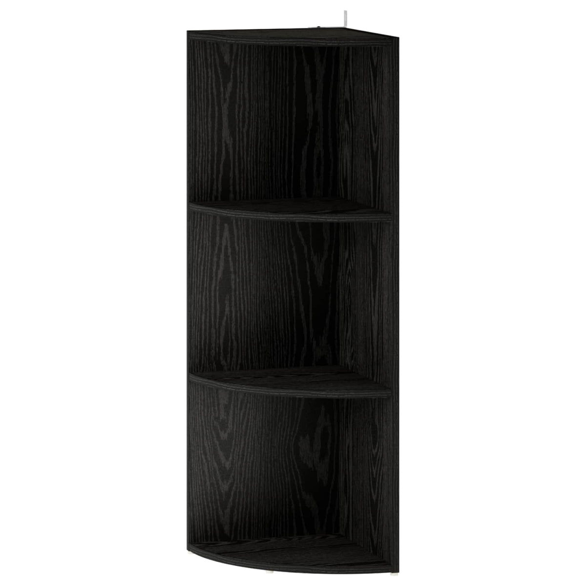 Corner Shelf 3-Tier 41.5 x 41.5 x 107.5 cm Engineered Wood