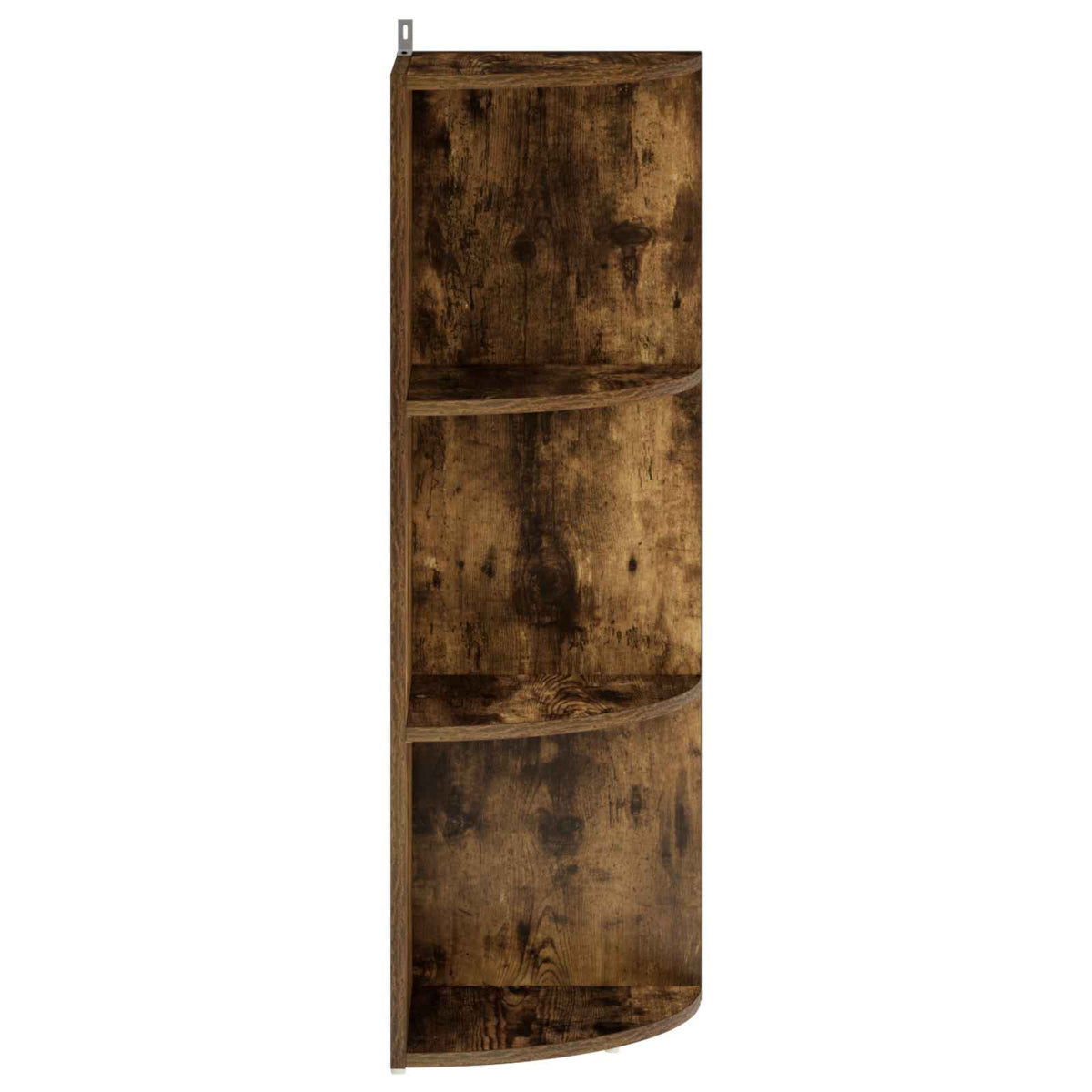Corner Shelf 3-Tier 41.5 x 41.5 x 107.5 cm Engineered Wood