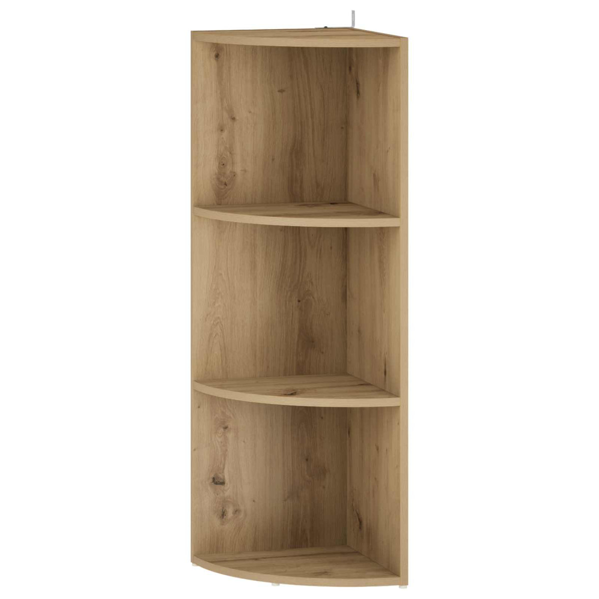 Corner Shelf 3-Tier 41.5 x 41.5 x 107.5 cm Engineered Wood