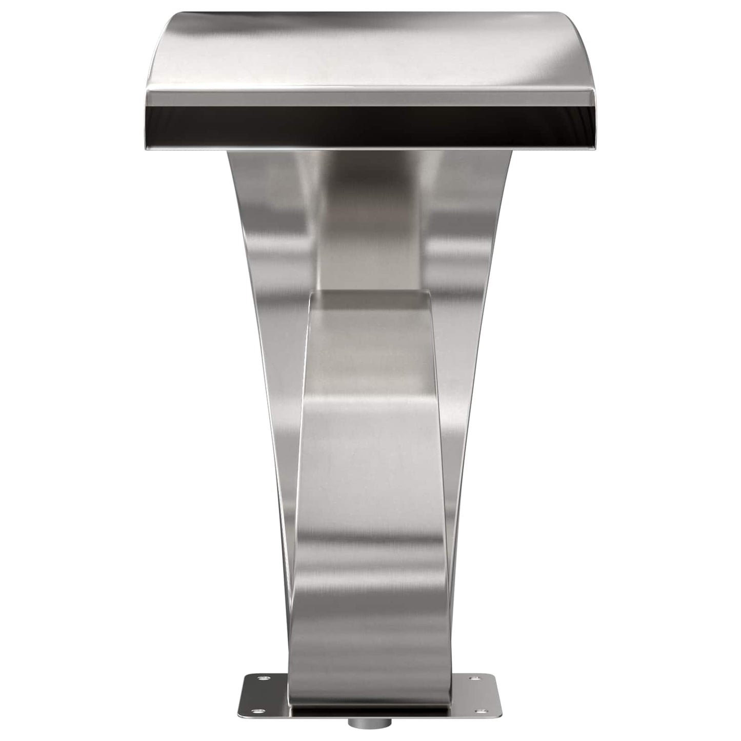 Pool Waterfall with LED Stainless Steel 304 50 x 30 x 53 cm