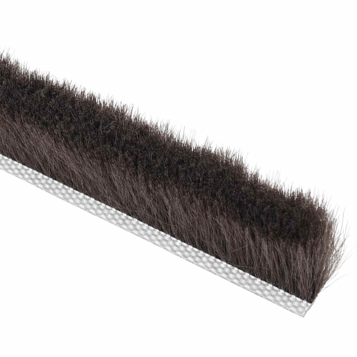Self-Adhesive Door Brush Seal 25 m PP Brown