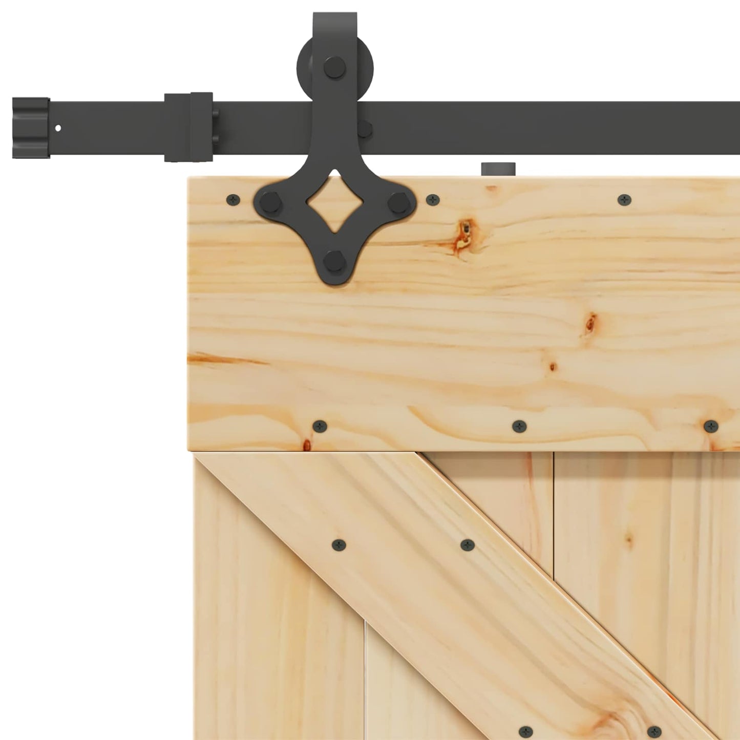 Sliding Door NARVIK Natural and Black