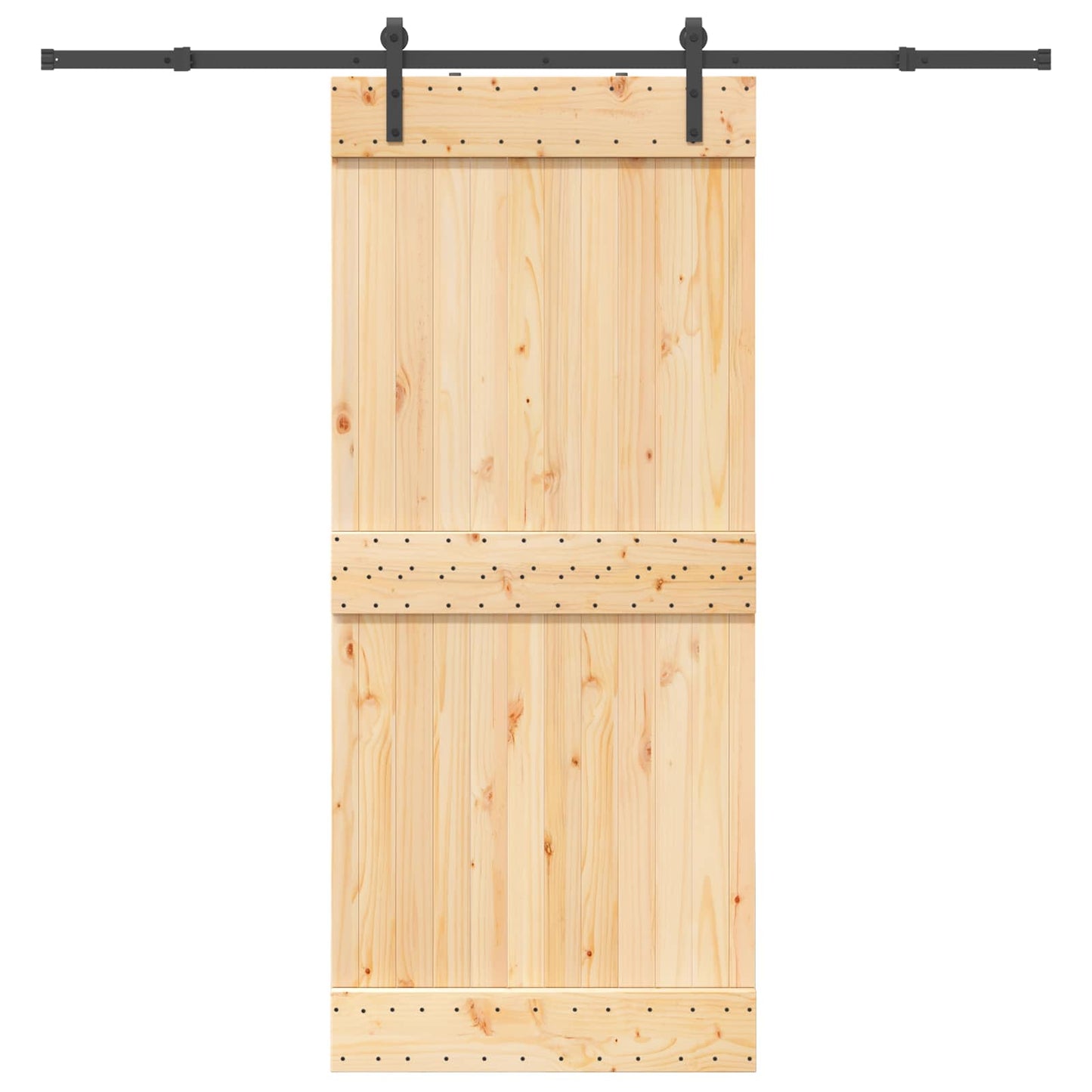 Sliding Door NARVIK Natural and Black