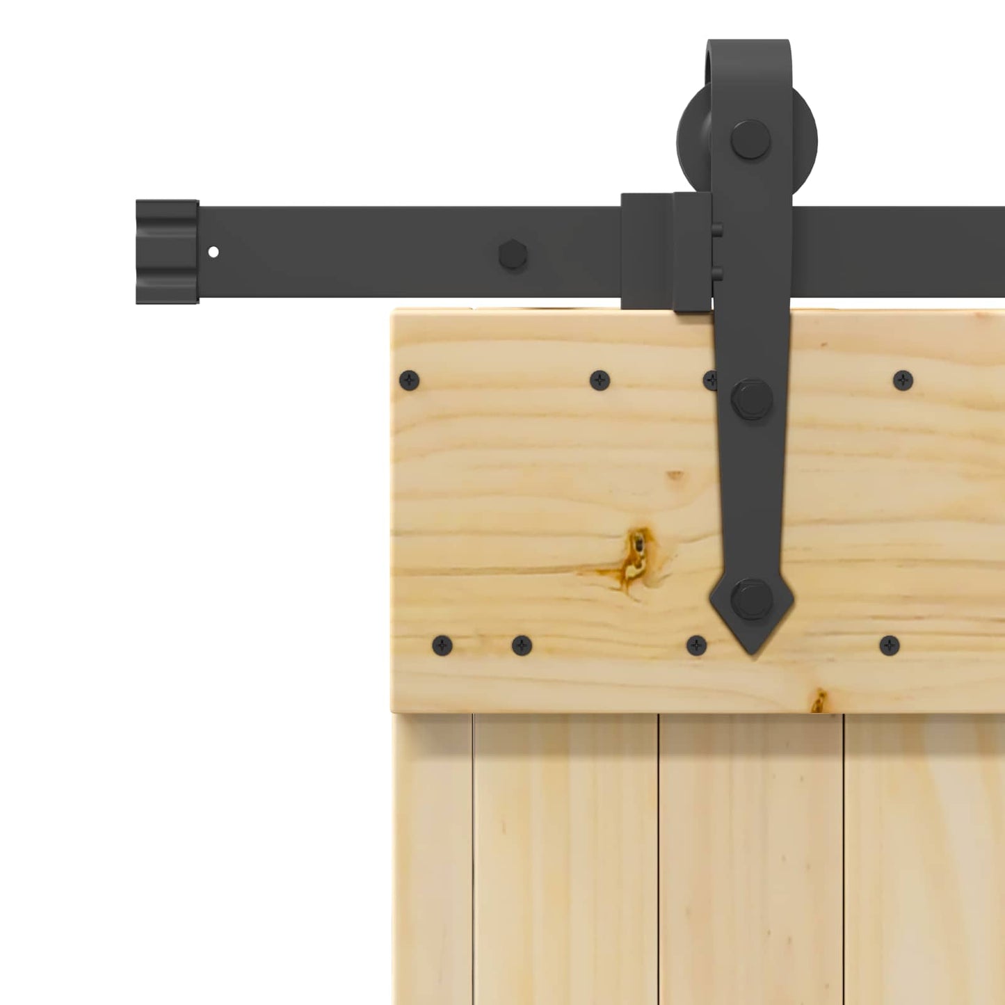 Sliding Door NARVIK Natural and Black