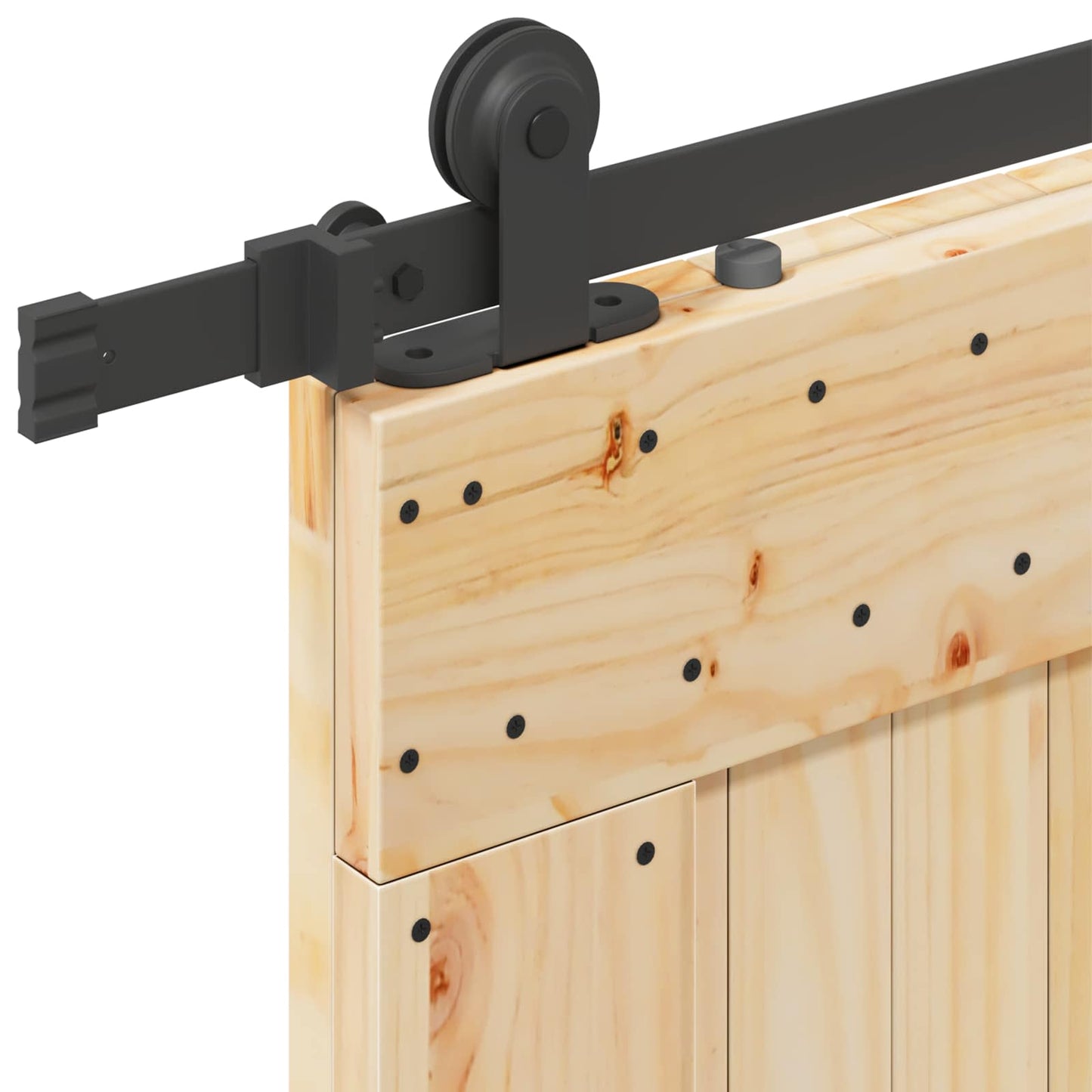 Sliding Door NARVIK Natural and Black