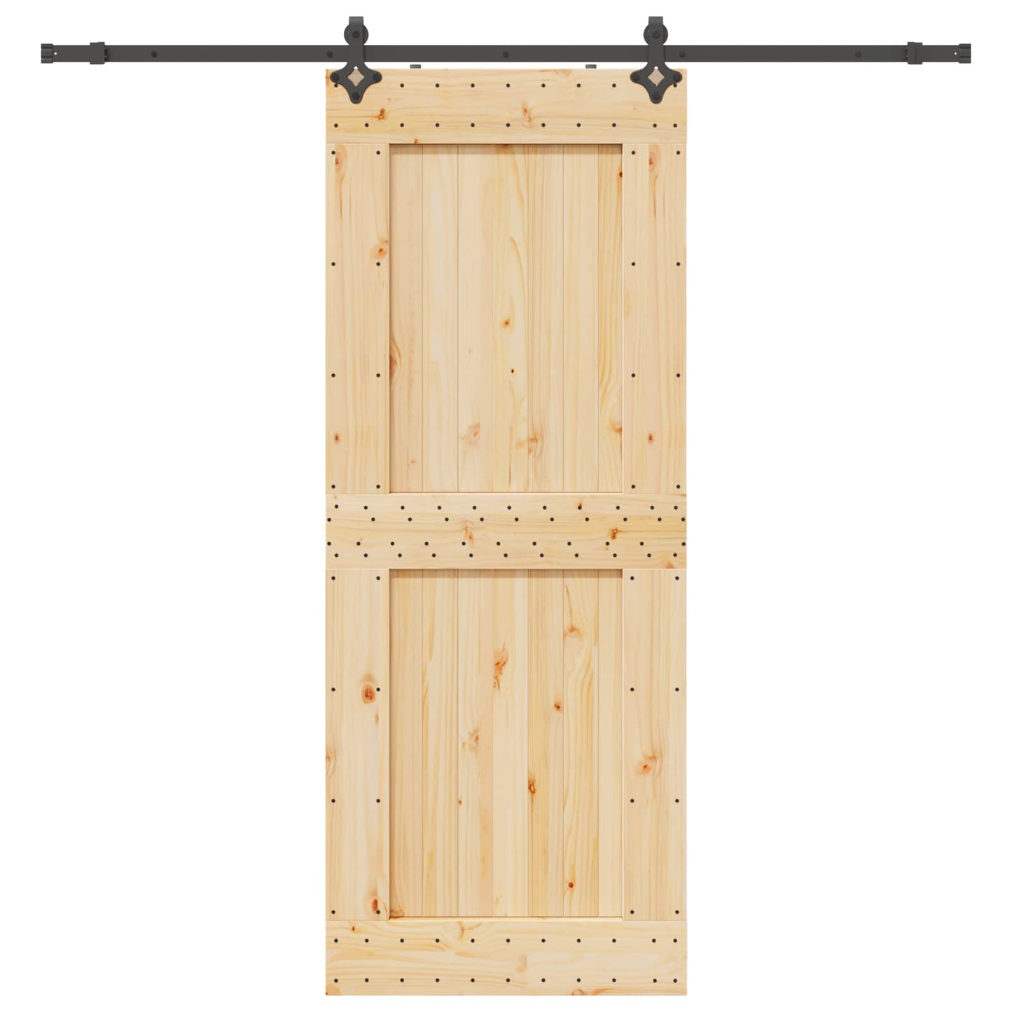 Sliding Door NARVIK Natural and Black