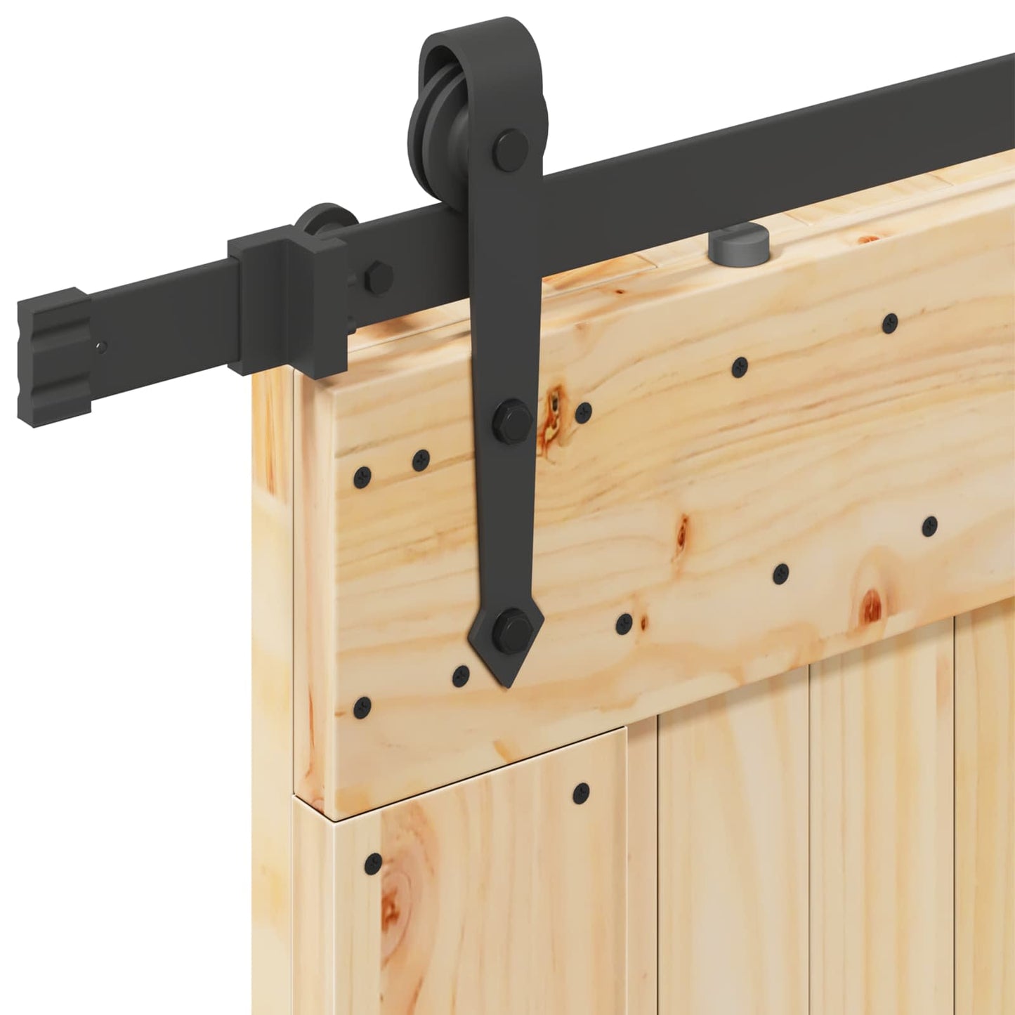 Sliding Door NARVIK Natural and Black