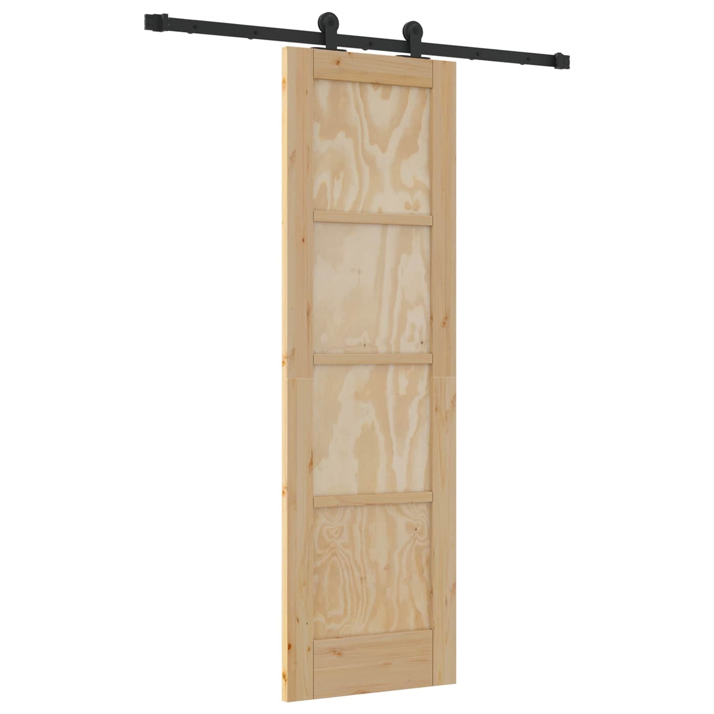 Sliding Door ORKDAL Natural 61 x 198.5 cm Solid Pine Wood