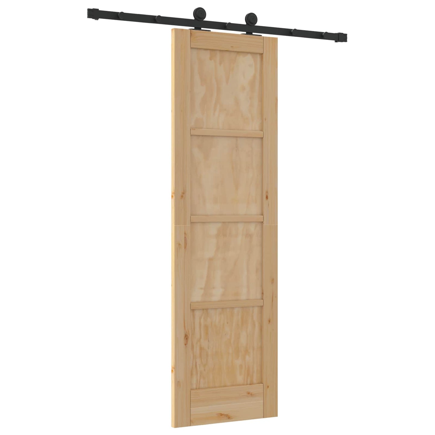 Sliding Door ORKDAL Natural 61 x 198.5 cm Solid Pine Wood