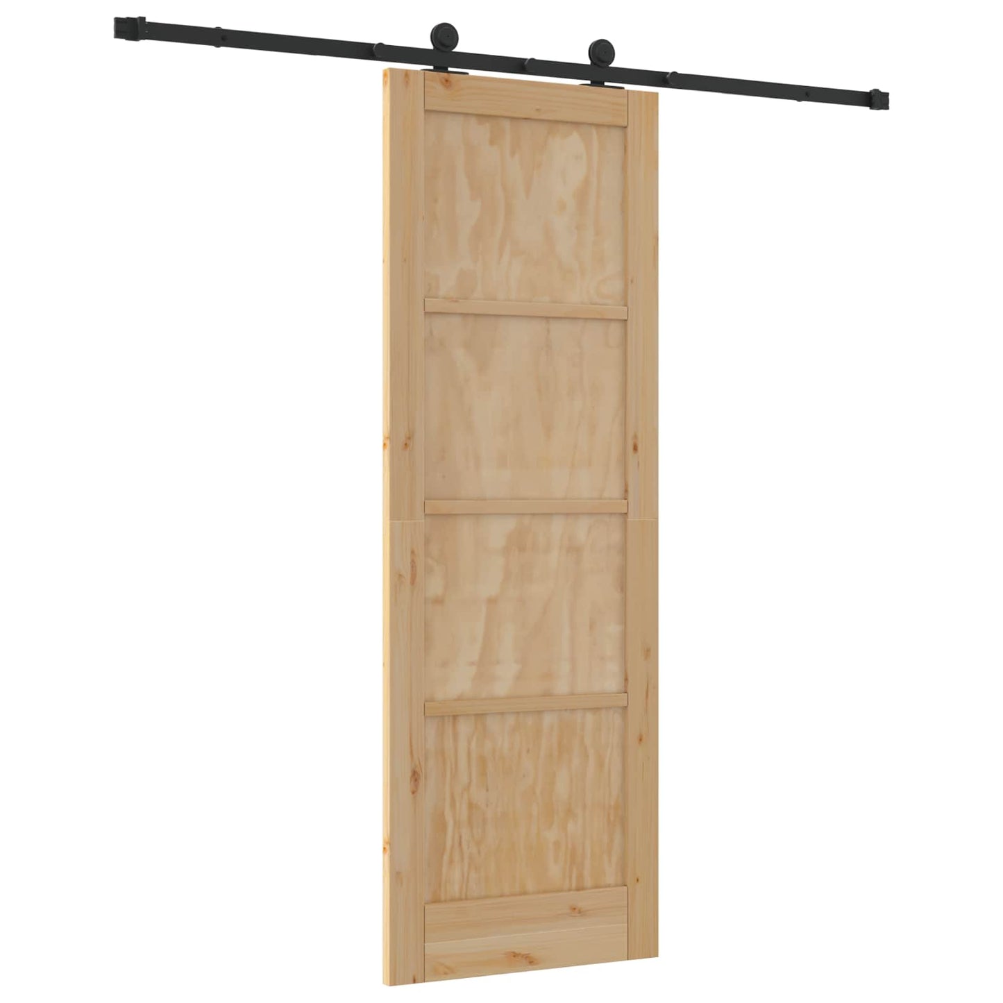 Sliding Door ORKDAL Natural 73.5 x 211 cm Solid Pine Wood