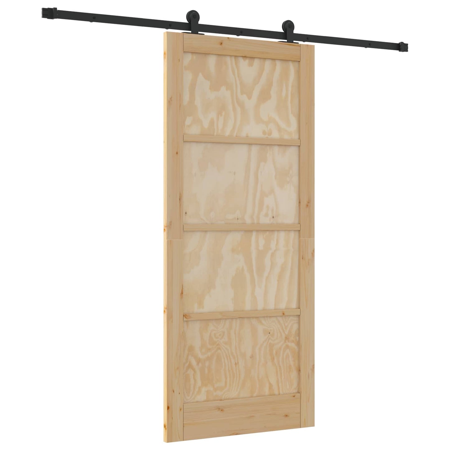 Sliding Door ORKDAL Natural 86 x 198.5 cm Solid Pine Wood