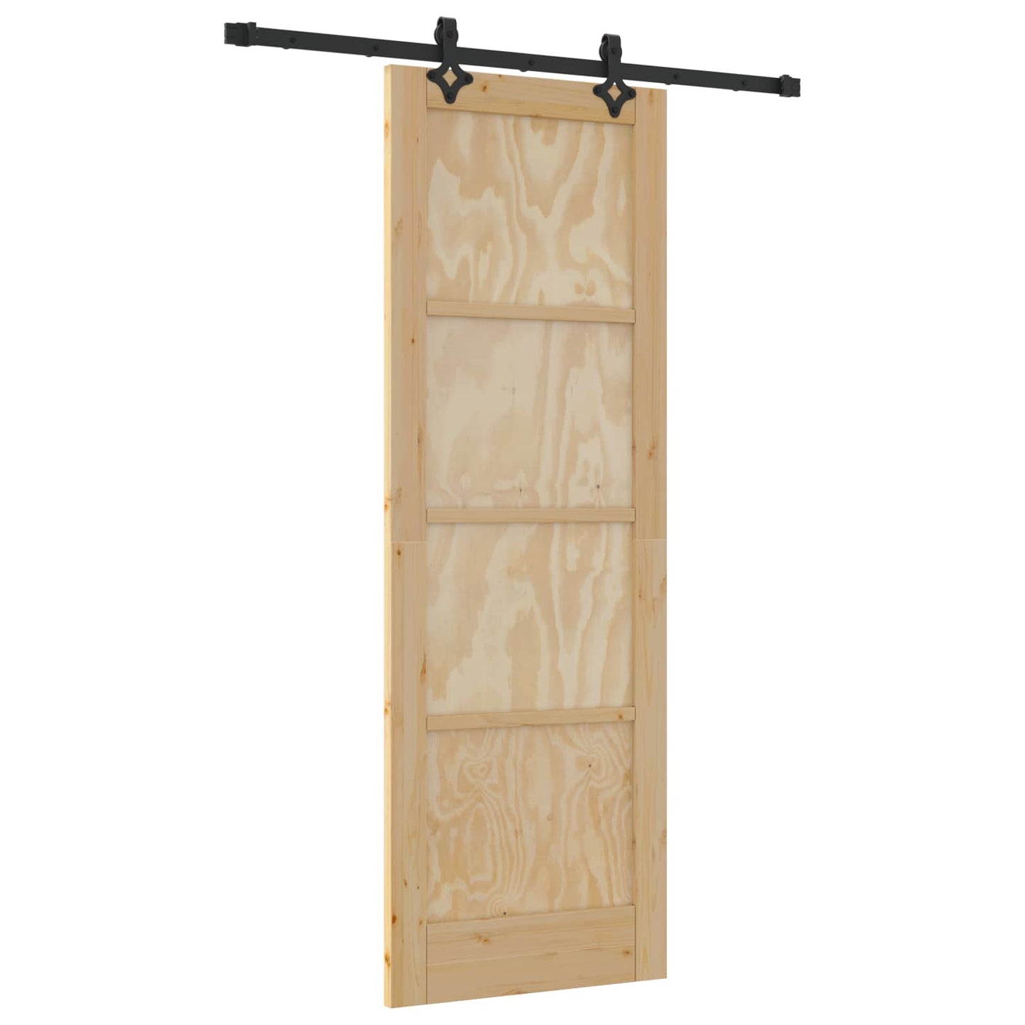 Sliding Door ORKDAL Natural 73.5 x 211 cm Solid Pine Wood