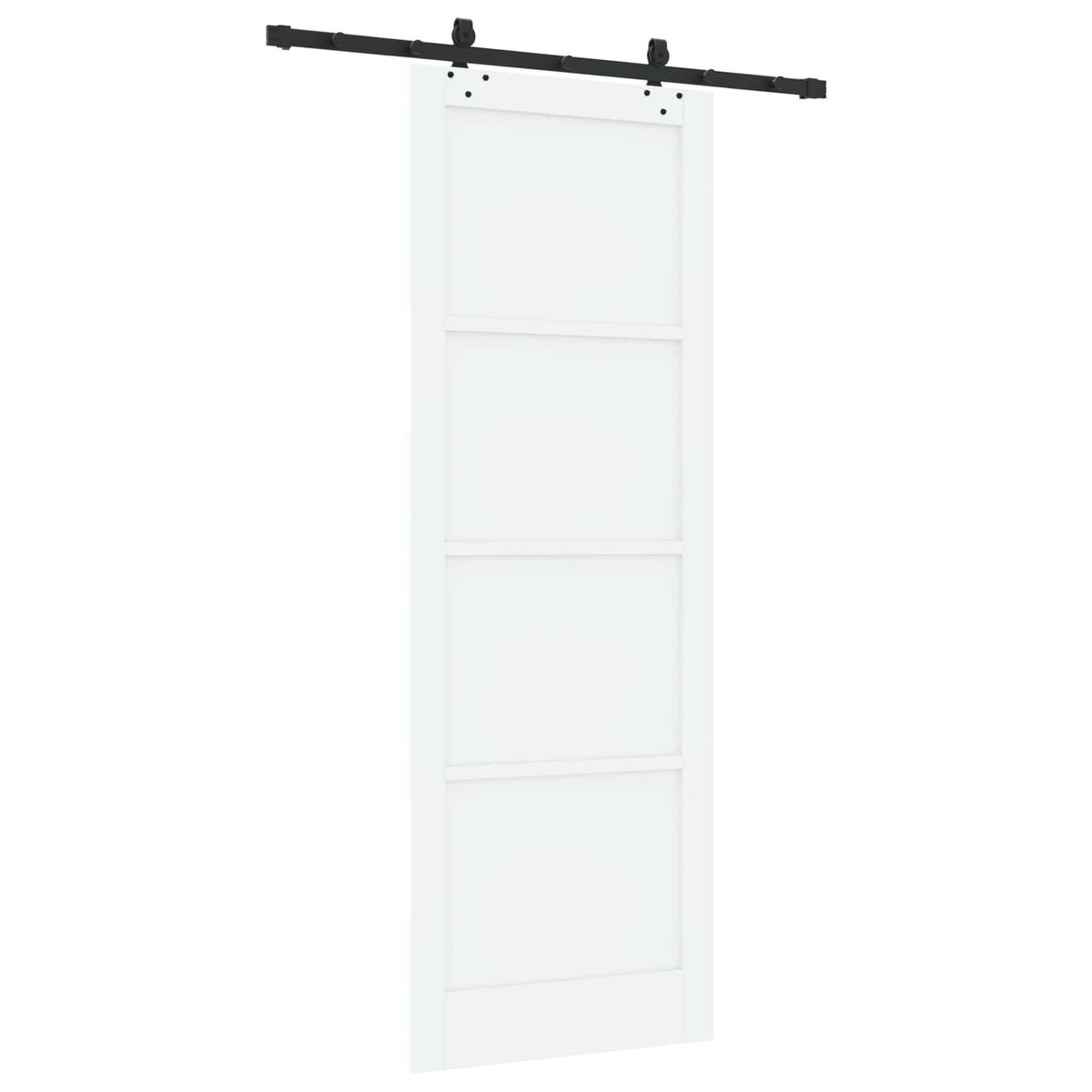 Sliding Door ORKDAL 83 x 232 cm Solid Pine Wood White