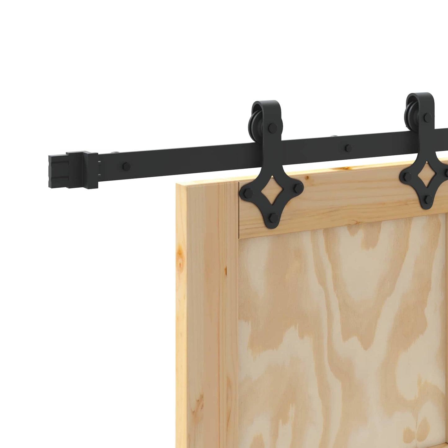 Sliding Door ORKDAL 86 x 198.5 cm Solid Pine Wood Natural