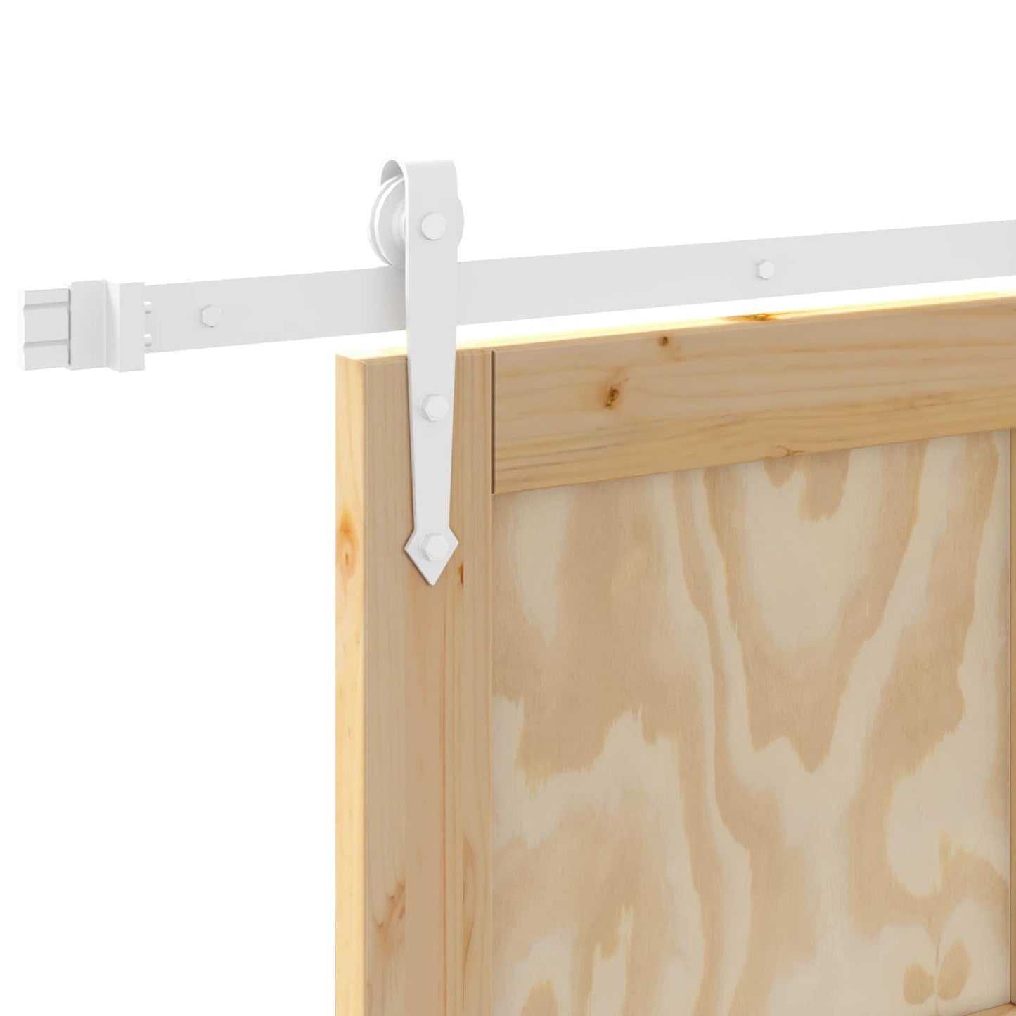 Sliding Door ORKDAL Natural and White 83 x 232 cm
