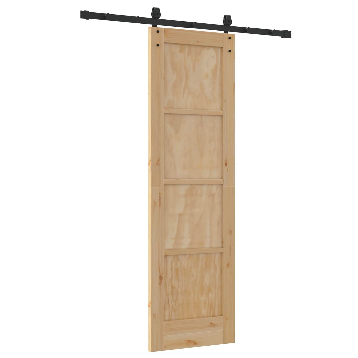 Sliding Door ORKDAL Natural 61 x 198.5 cm Solid Pine Wood