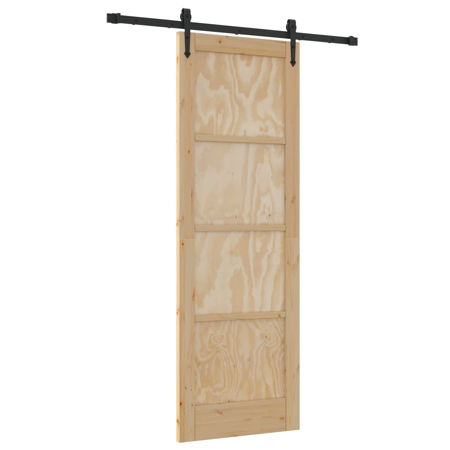 Sliding Door ORKDAL Natural 73.5 x 211 cm Solid Pine Wood