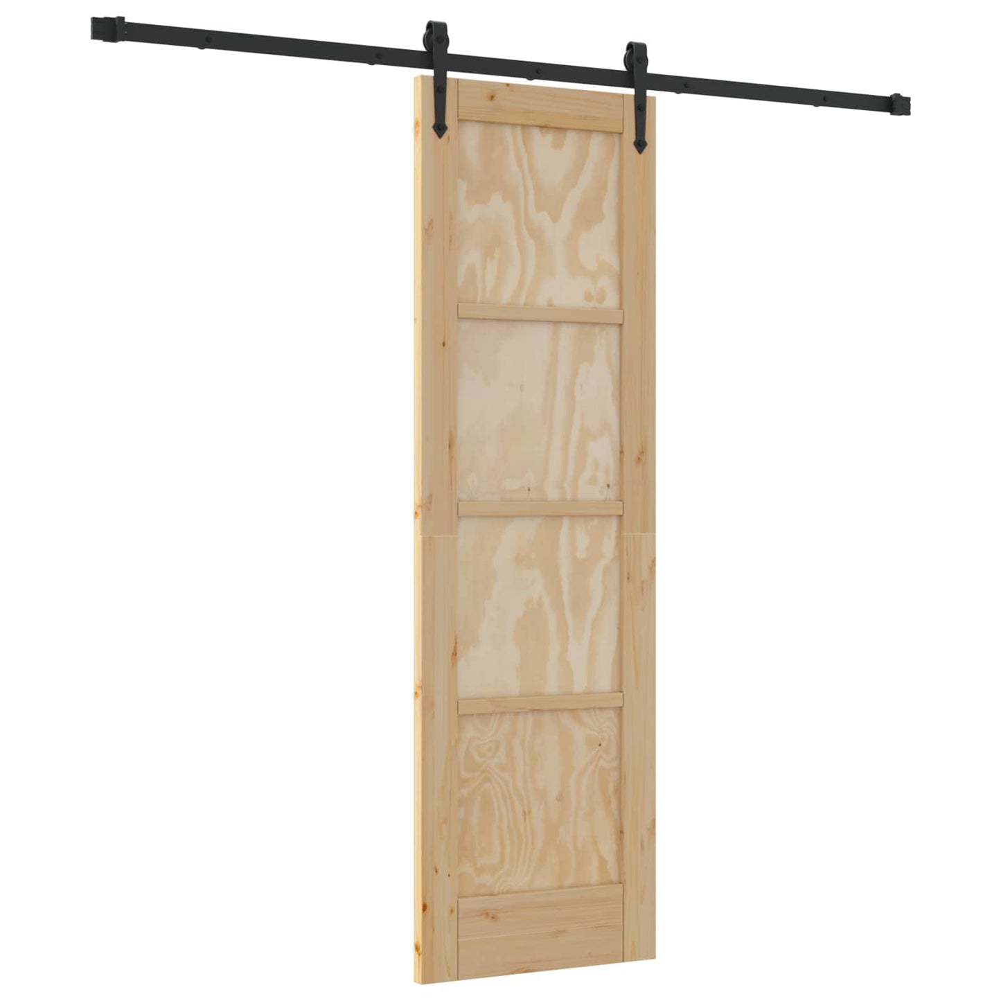 Sliding Door ORKDAL Natural 61 x 198.5 cm Solid Pine Wood