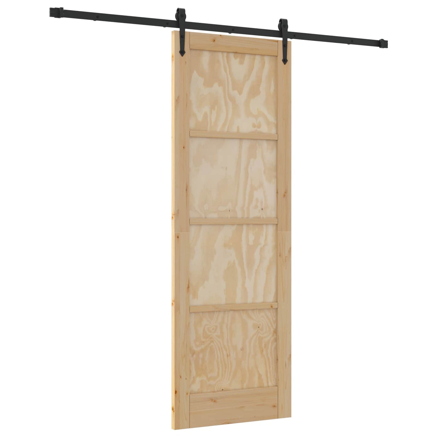 Sliding Door ORKDAL Natural 73.5 x 211 cm Solid Pine Wood