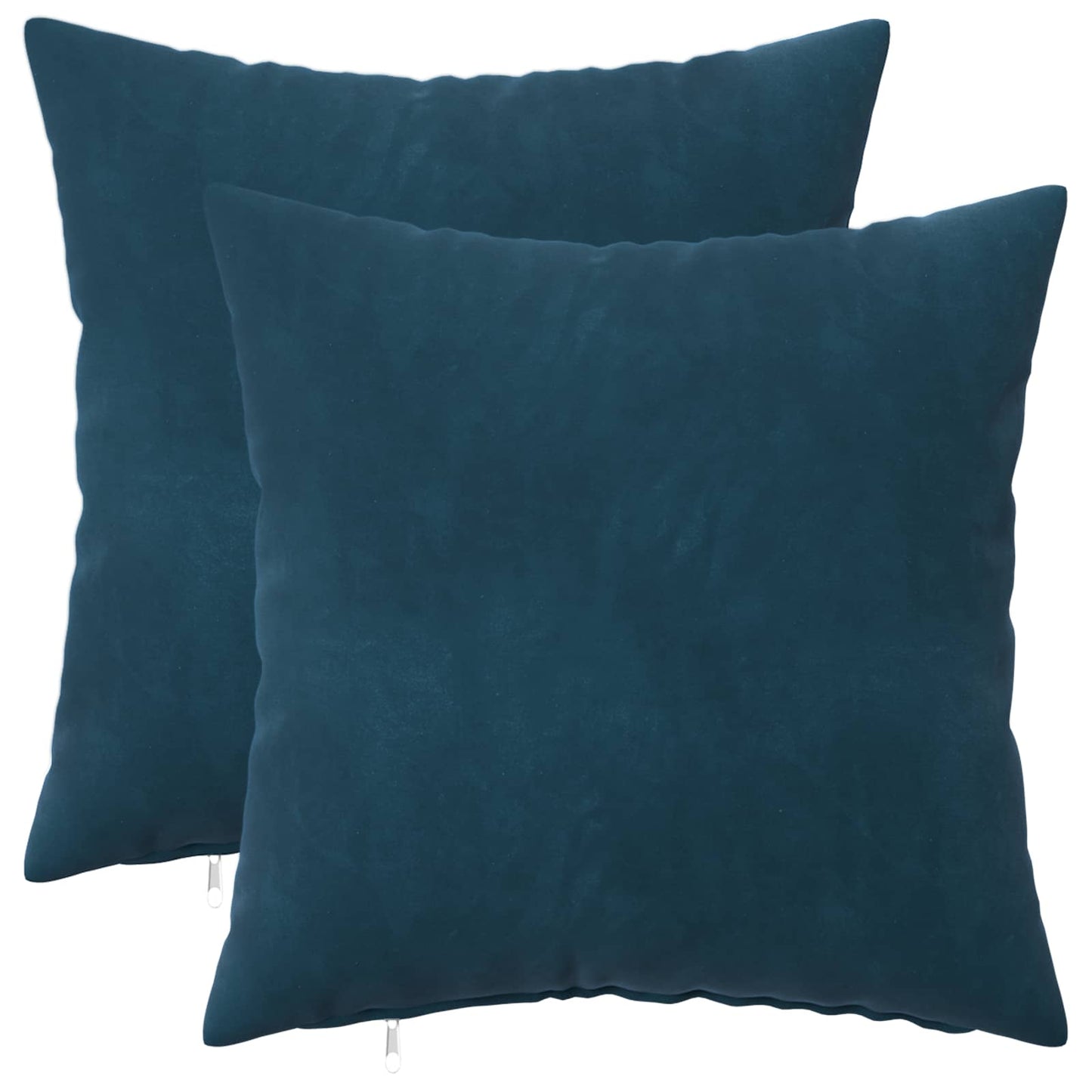 Cushion with Pillow HEERLEN 2 pcs Blue Velvet