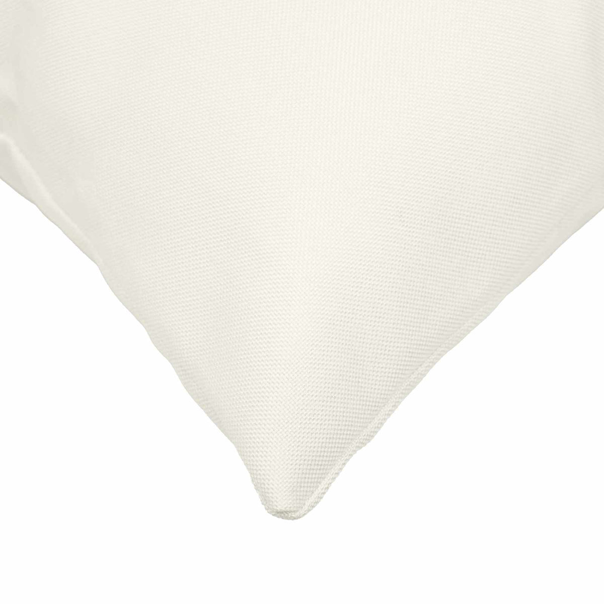 Cushion with Pillow HEERLEN 6 pcs White Fabric