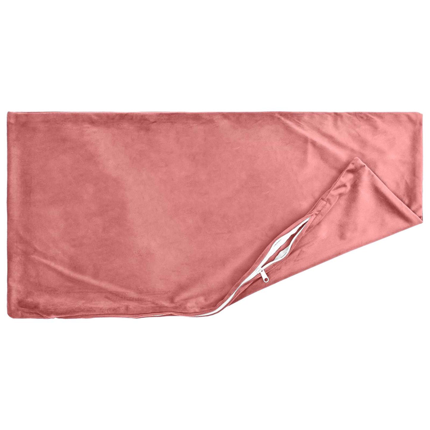Cushion with Pillow HEERLEN 2 pcs Pink Velvet