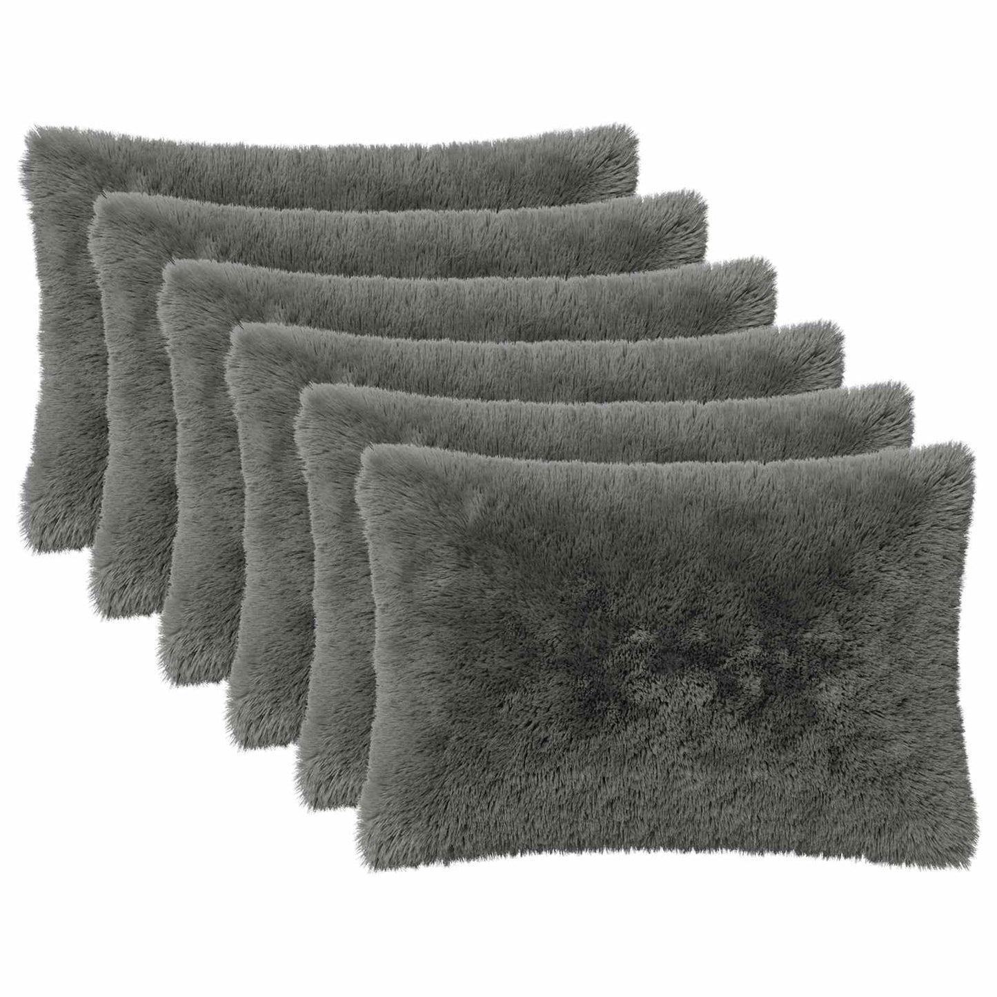 Cushion with Pillow HEERLEN 2 pcs Light Green PV Fleece