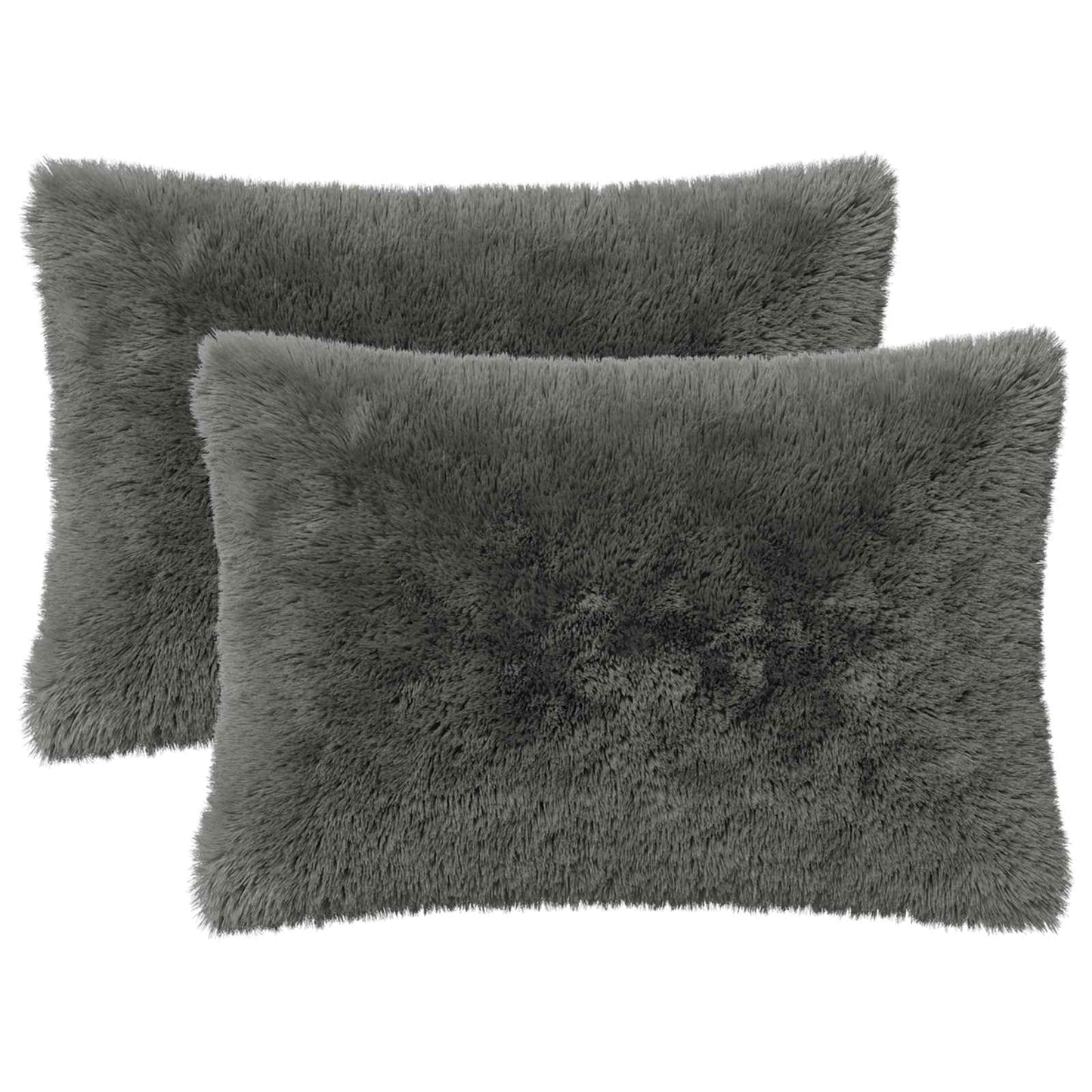Cushion with Pillow HEERLEN 6 pcs Light Green PV Fleece