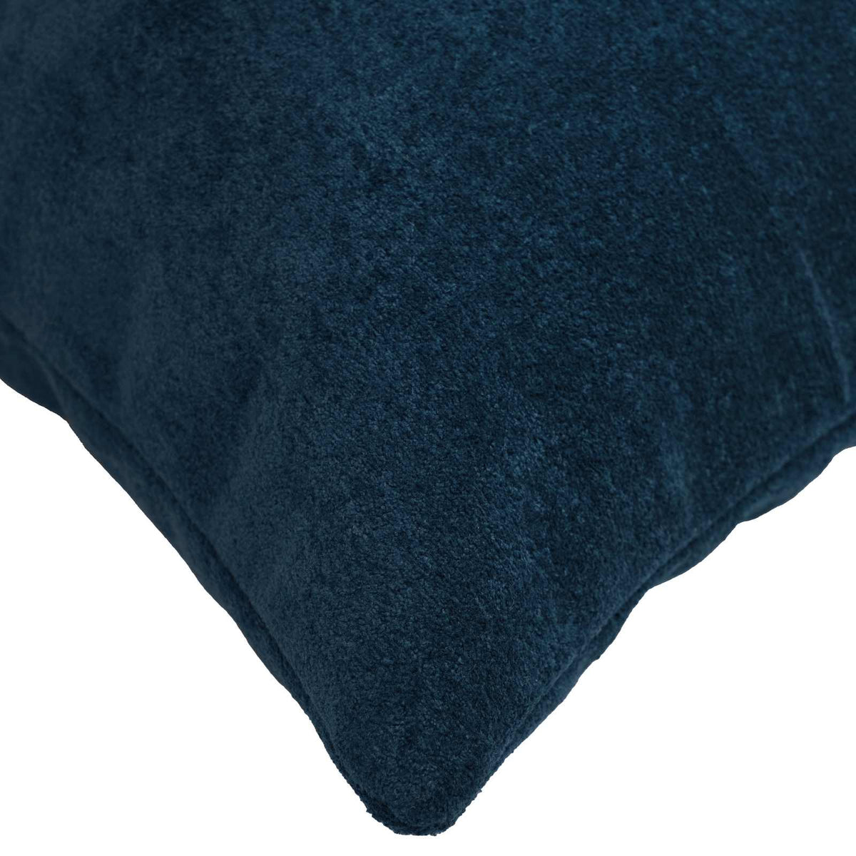 Cushion with Pillow HEERLEN 2 pcs Blue Microfiber Fleece