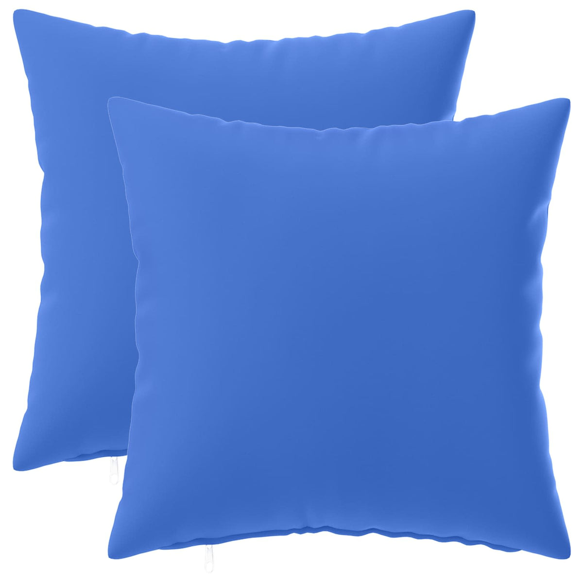 Cushion with Pillow HEERLEN 2 pcs Royal Blue Polyester