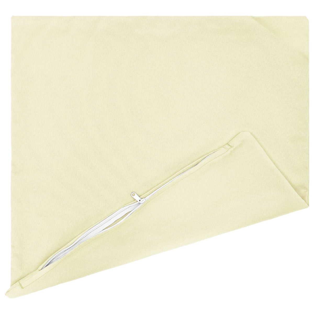 Cushion with Pillow HEERLEN 12 pcs Cream Polyester