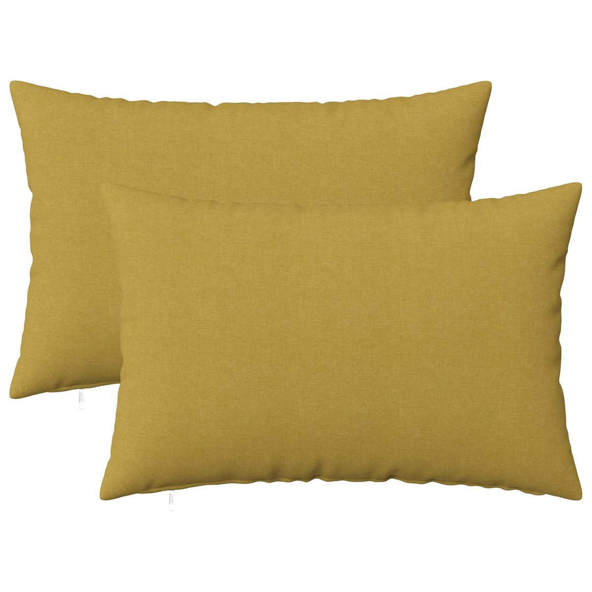 Throw Pillow 2 pcs HEERLEN Light Green 40 x 60 cm Fabric
