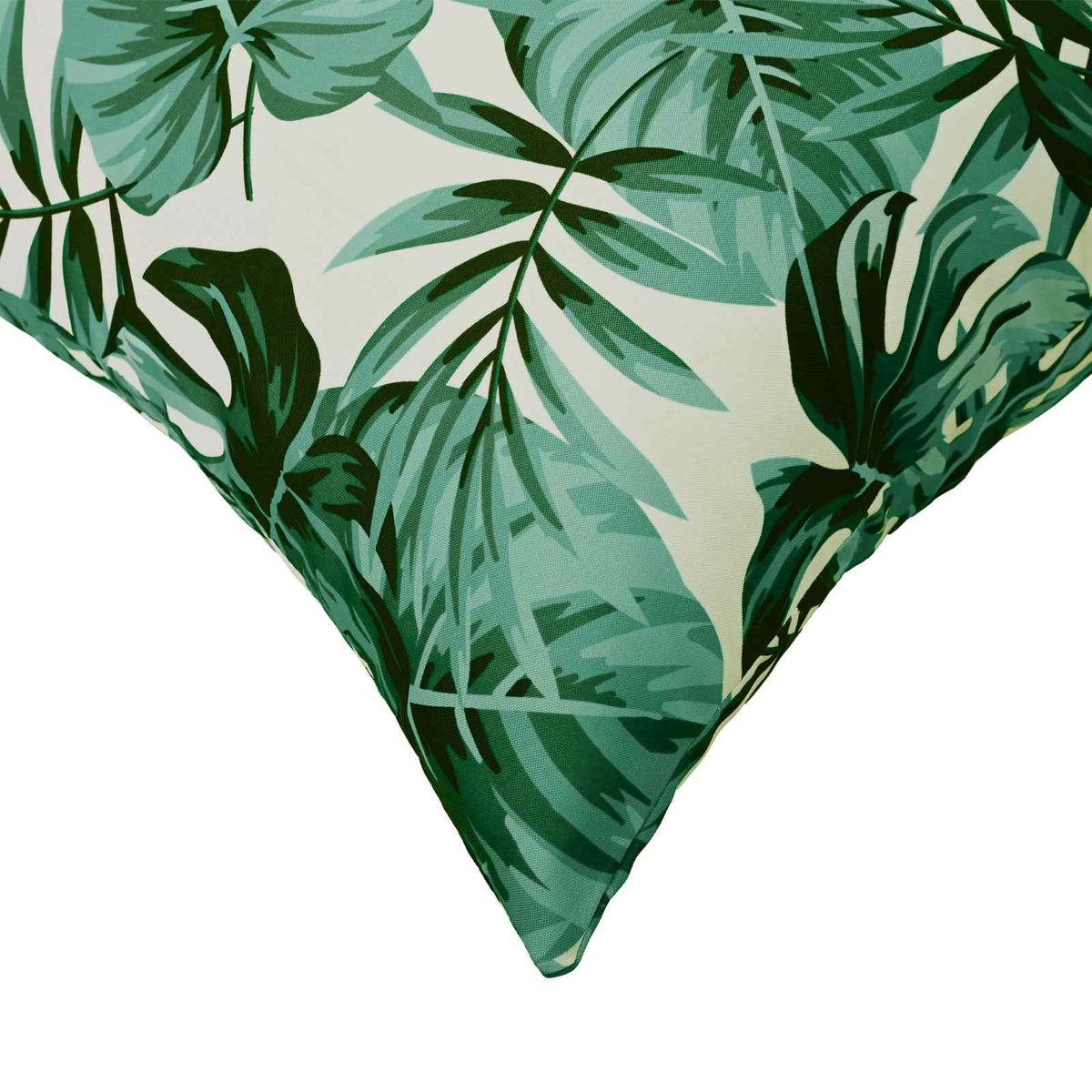 Cushion with Pillow HEERLEN 6 pcs Leaf Pattern Polyester