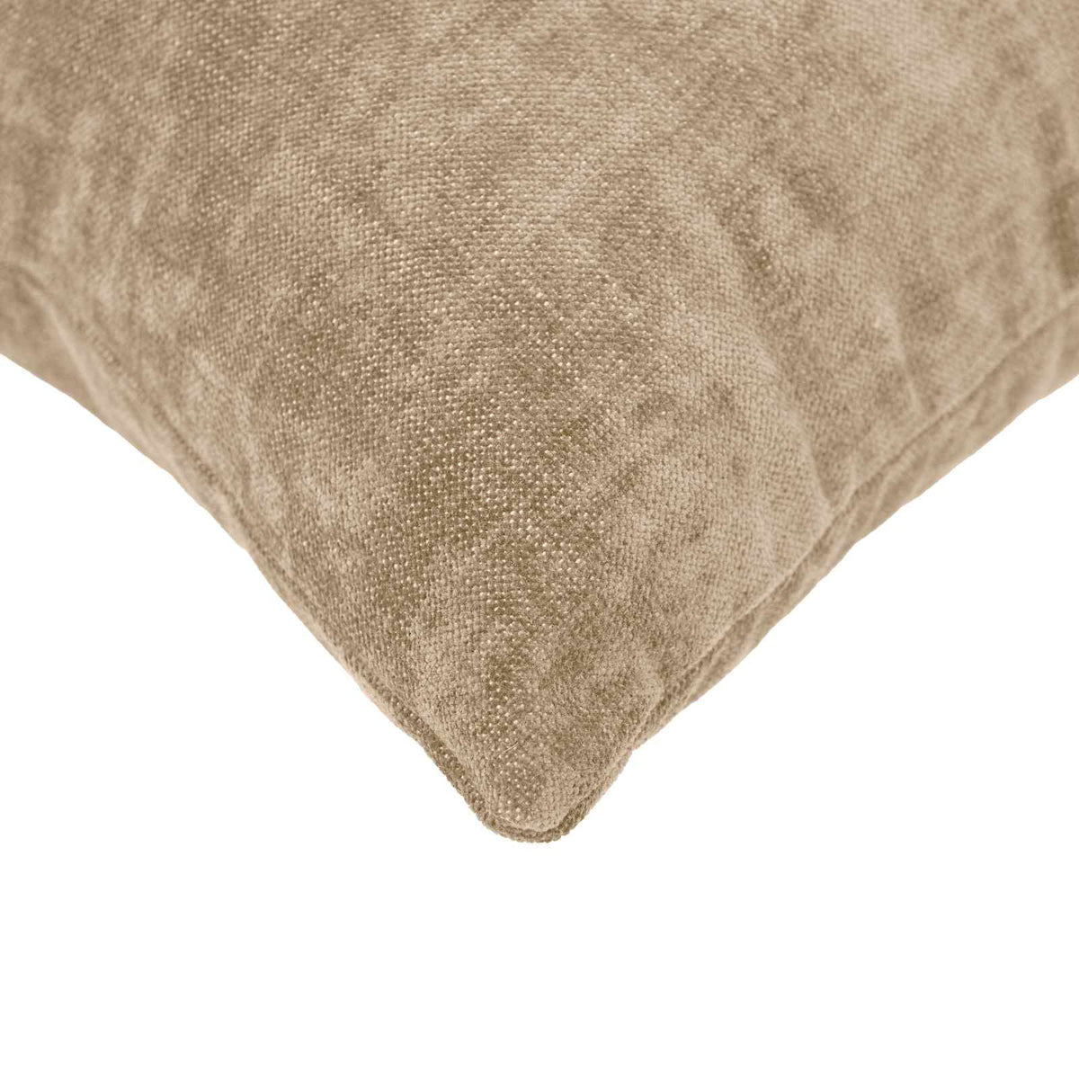 Throw Pillow 6 pcs HEERLEN Taupe 40 x 70 cm Chenille Fabric