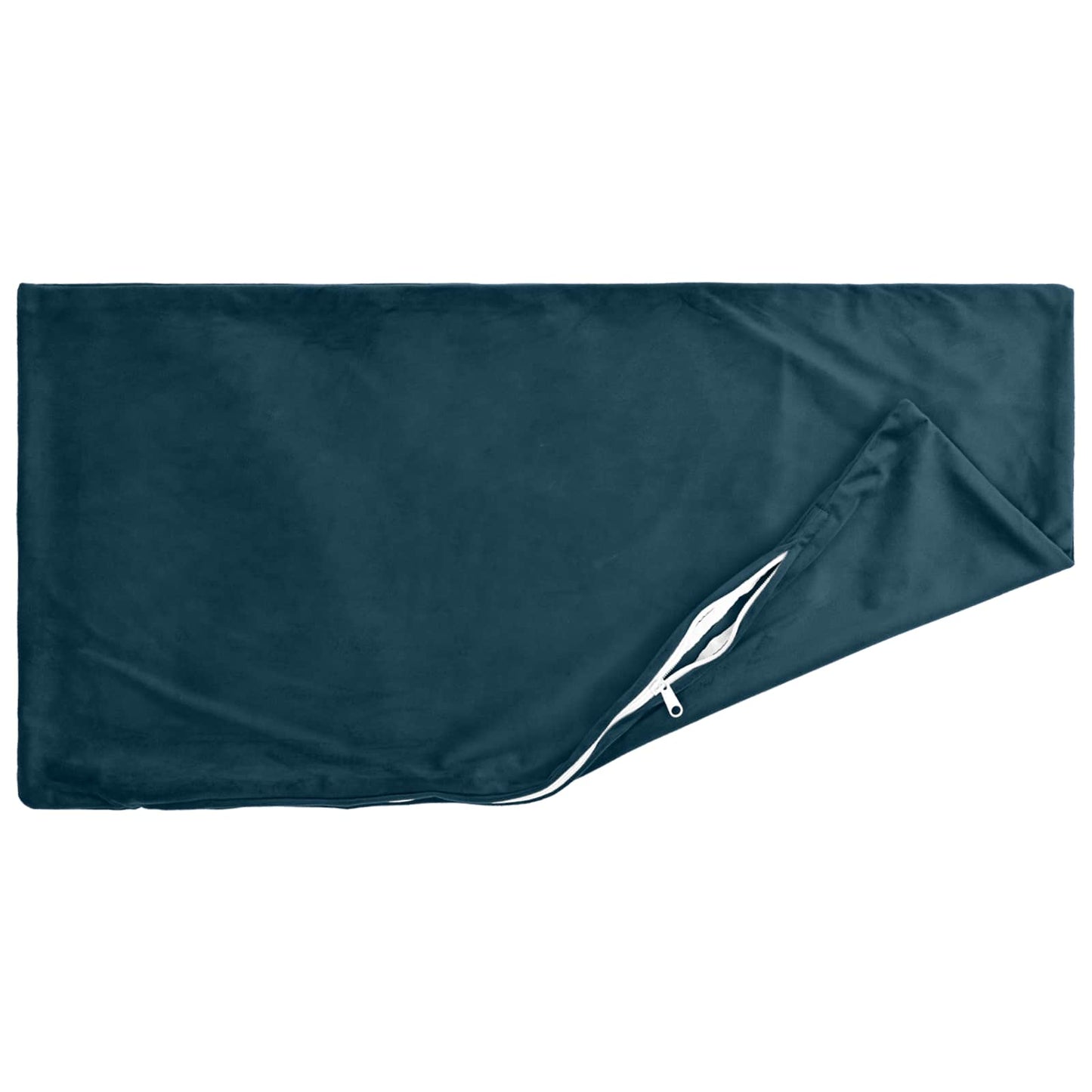 Cushion with Pillow HEERLEN 2 pcs Blue Velvet