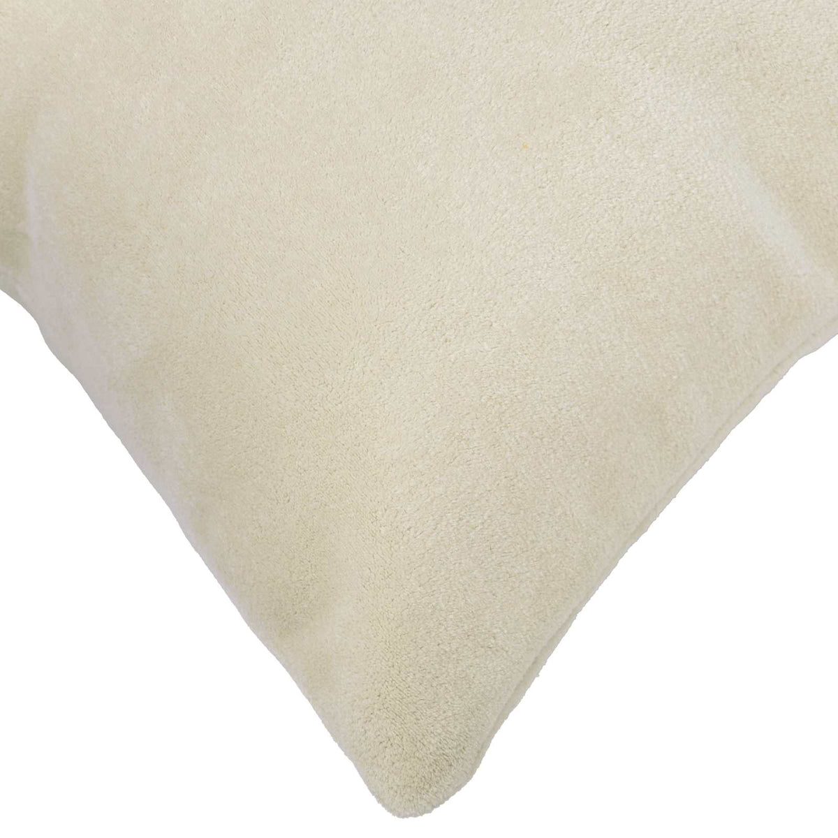 Cushion with Pillow HEERLEN 6 pcs Cream Microfiber Fleece