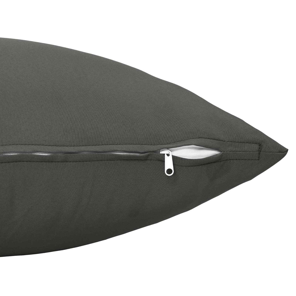Cushion with Pillow HEERLEN 12 pcs Anthracite Polyester