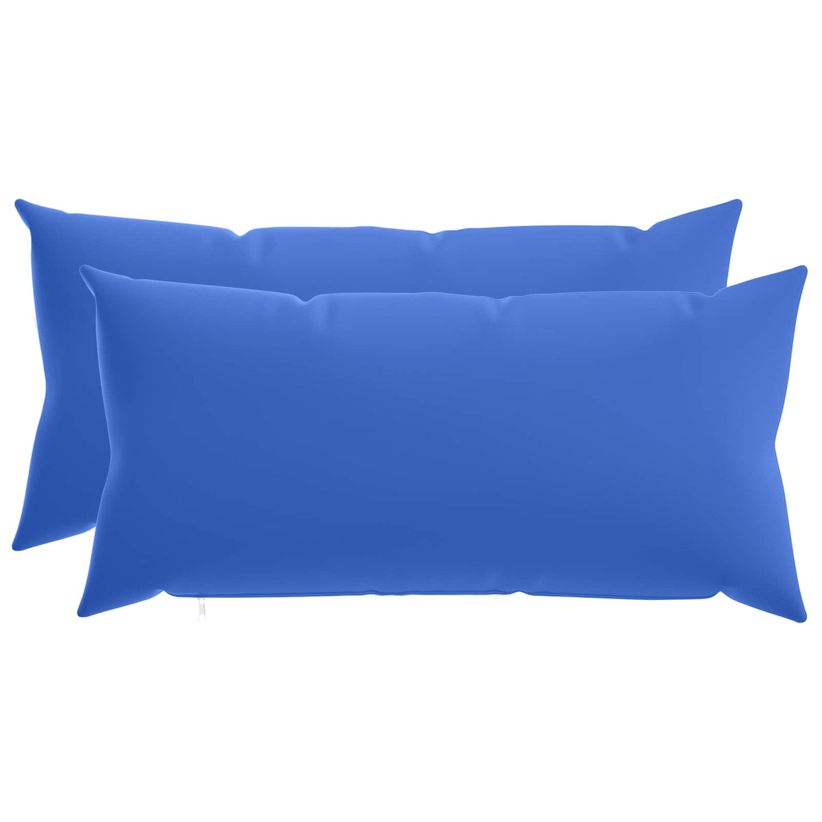 Cushion with Pillow HEERLEN 2 pcs Royal Blue Polyester