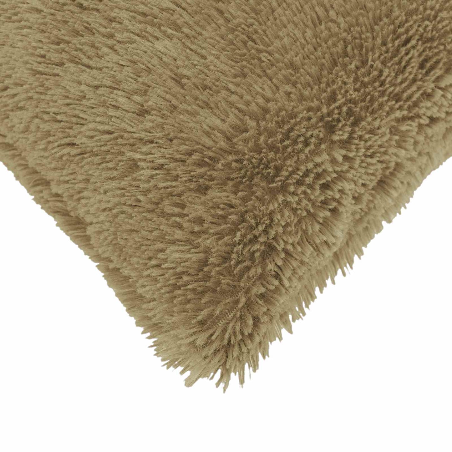 Cushion with Pillow HEERLEN 6 pcs Light Grey PV Fleece